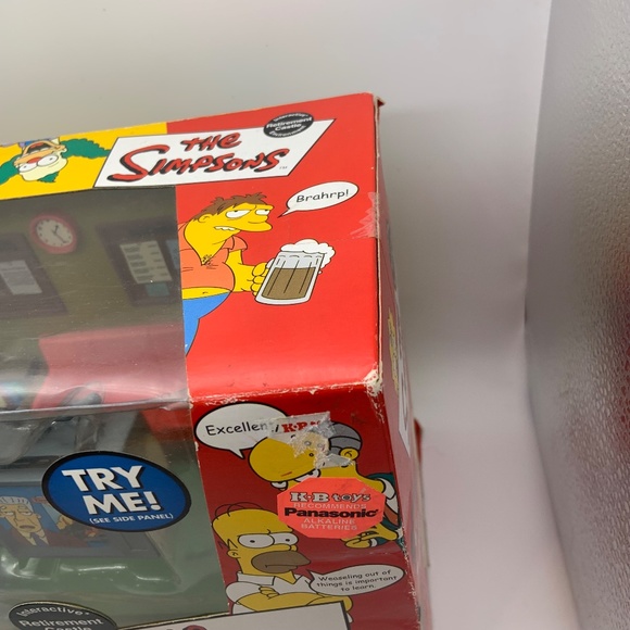 VTG The Simpsons TV Show Retirement Castle Interactive Intelli-Tronic w/ Jasper - Picture 6 of 16
